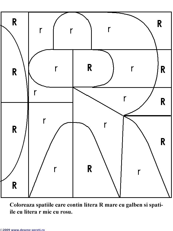 planse educative descopera litera